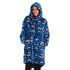 Snuggs Blanket Hoodie Blue monster